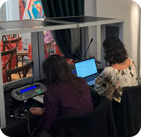 Simultaneous interpretation technology