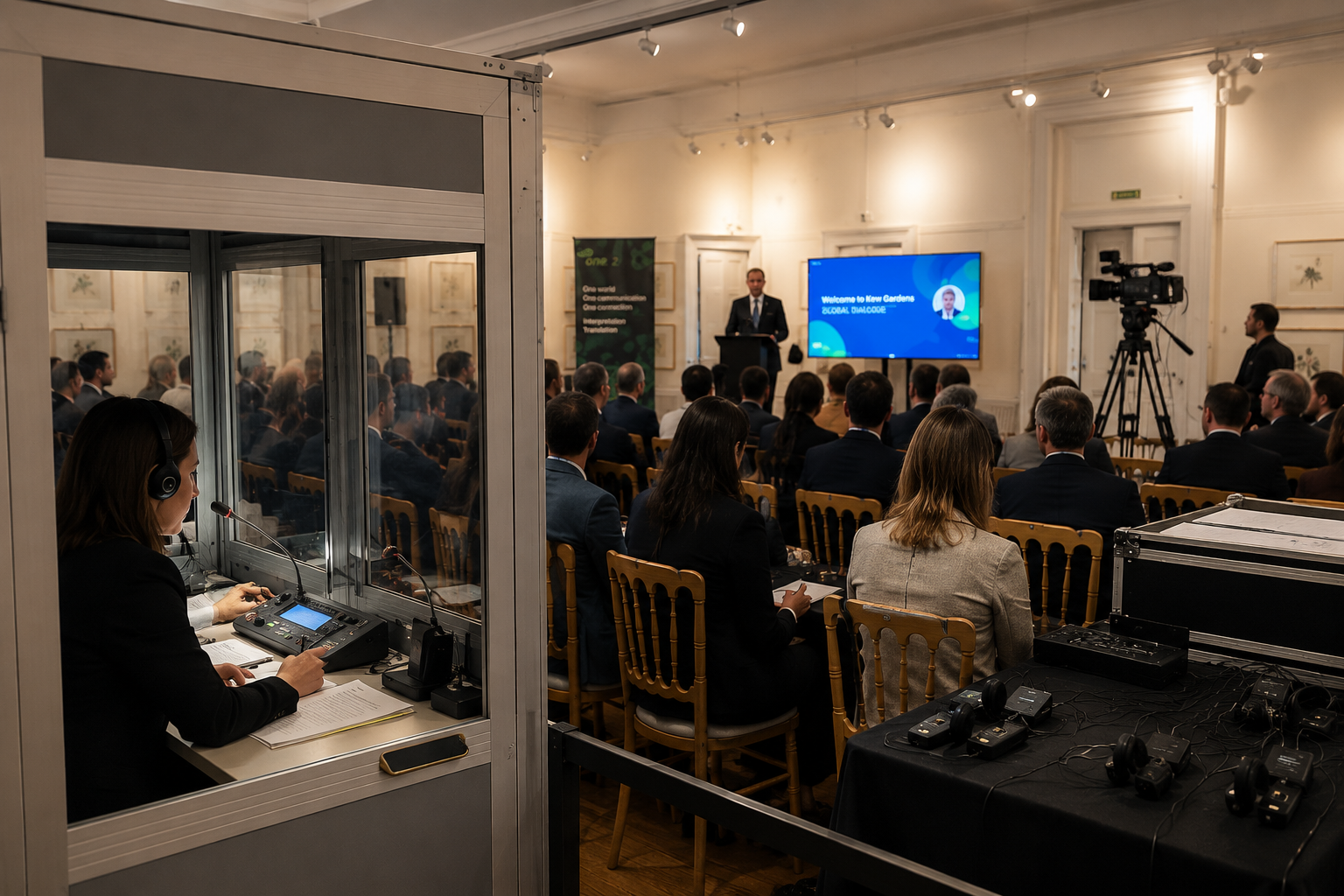 London’s Hidden Language Layer How Interpretation Shapes Global Conferences